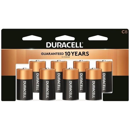 DURACELL Battery, 15 V Battery, C Battery, Alkaline, Manganese Dioxide MN14R8DWZ17